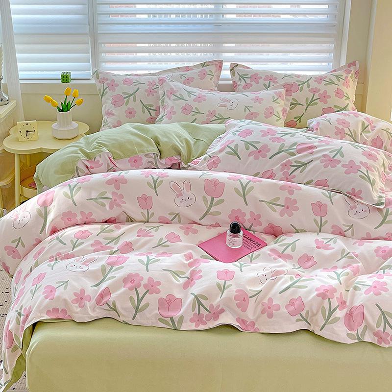 2025 Spring Sanded Quilt Cover – Single Purchase, Home & Dormitory Double Quilt Cover