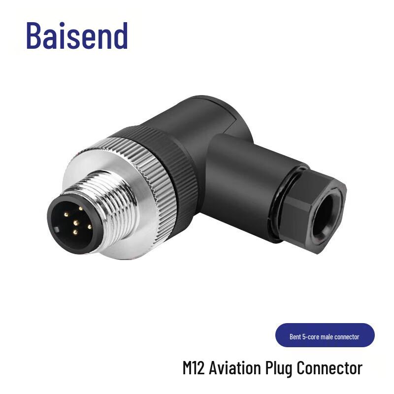 BOSENDE M12 Waterproof Solderless Aviation Sensor Connector