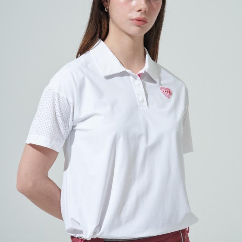 Blu Dot High Performance Polo Shirt Whtour Fit