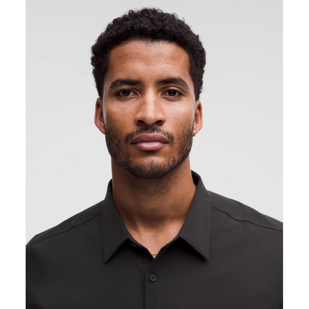 Lululemon New Venture Long Sleeve Shirt  Updated Classic Fit Black