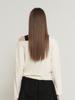 GENERALIDEA Tie-Up Loose Fit Boat Neck T-Shirt [Ivory] / Gf1Lts504