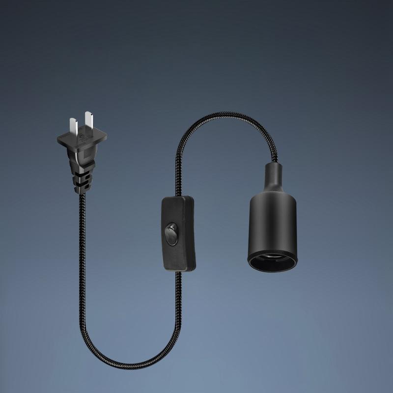 

Веревка E27 Подвесные светильники Современный Черный Белый Лофт Ретро Промышленные Потолочные Подвесные Светильники Винтажный Шнур Подвесной Светильник Кухня Bulb Not Include чёрный