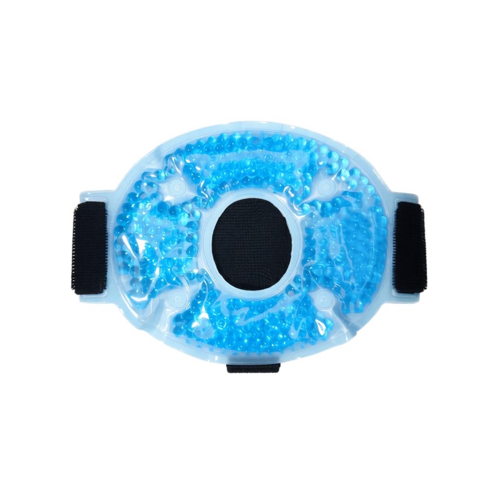 Reusable Knee Ice Pack Wrap with Beads for Cold and Hot - Muscle Soreness Recovery