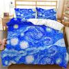Starry Sky Art Down Comforter Set Bedding Set 3-piece Duvet Cover Set