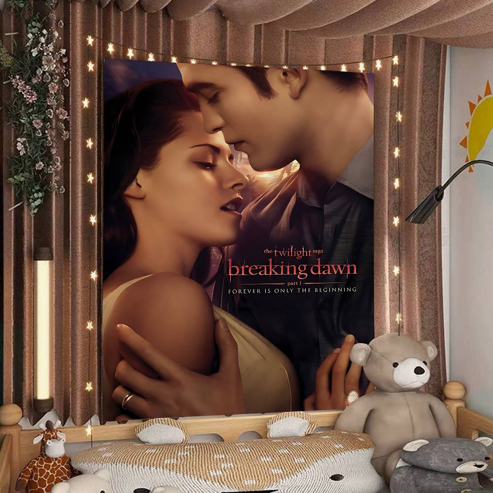 Classic Movie Twilight DIY Wall Tapestry Art Science Fiction Room Home Decor Wall Art Decor
