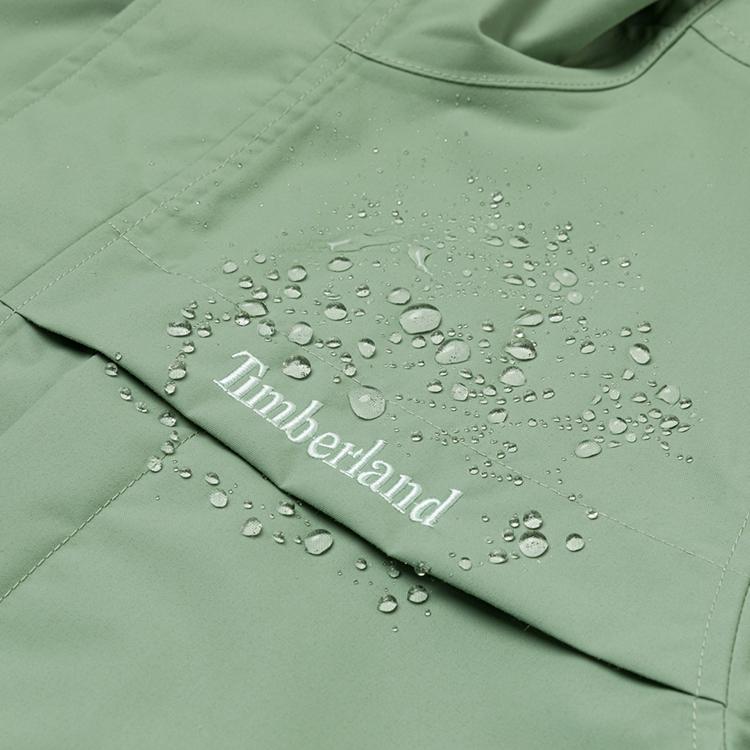 Timberland Outdoor Waterproof Windproof Jacket Men Jacket Green-Bay A695WEC6
