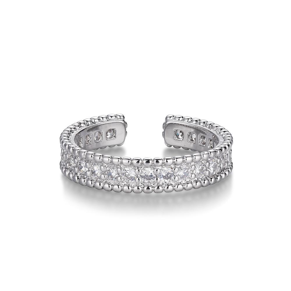 Full Diamond Open Ring Wind Ring