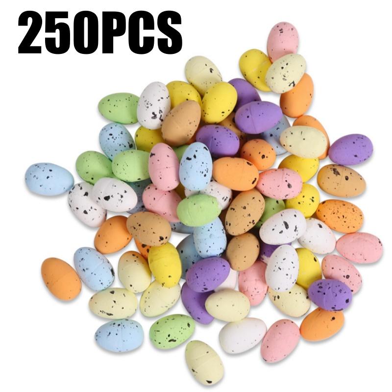 Foam Easter Egg Decoration DIY Fake Eggs Artificial Foam Bird Eggs Garden Bird Nest Decor Easter Party Decorations Home Decor