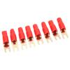 50Pcs 8 Gauge Fork Spade U Type Wire Connectors Electrical Crimp Terminals Copper Wire Lugs for