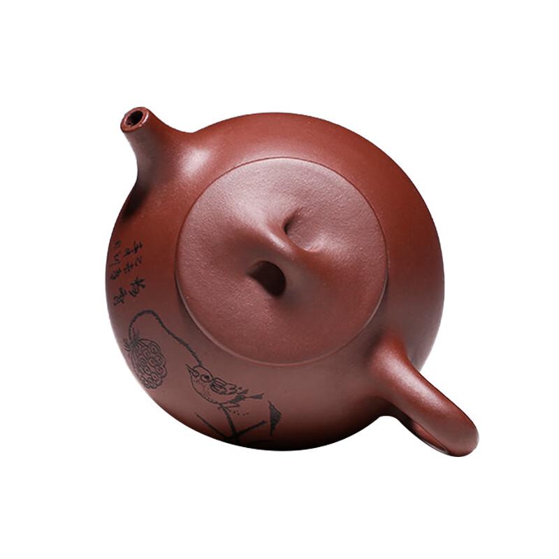 Zisha Clay Lotus Jingzhou Teapot