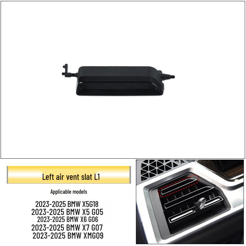 BMW X5/X6/X7 Air Vent Repair Kit: Adjustment Knob Shaft & Panel Frame