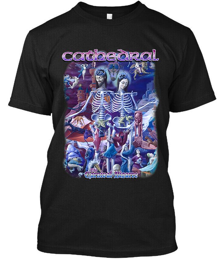 NEW! Popular Cathedral The Carnival Bizarre England Classic Logo T-SHIRT Unisex T-Shirt M