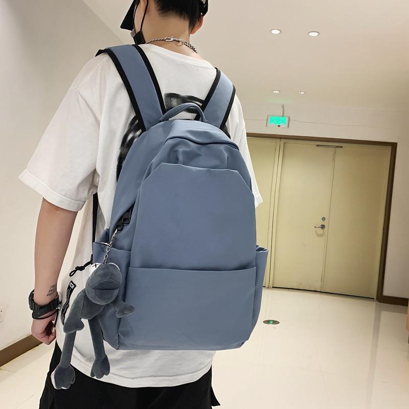 Schoolbag Schoolbag for Women 1011 New Korean Version Ins Multi-functional Backpack for Men and Women