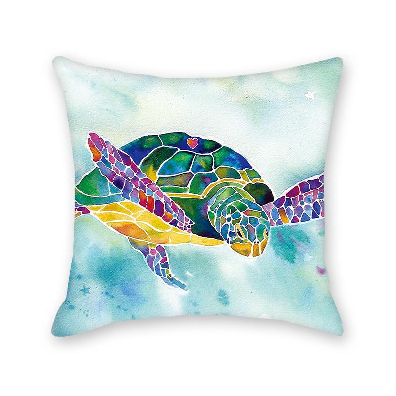Ocean Series Summer Pillowcase - Living Room/Bedroom Sofa Cushion Cover