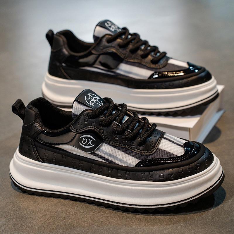 

Men s shoes summer new versatile mesh breathable fashion heightening comfortable lightweight low-top shoes casual sports shoes 44 чёрный