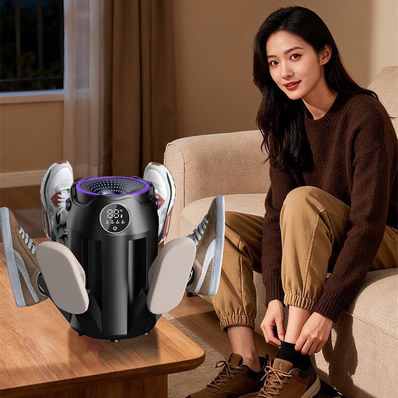 Smart Foldable Six-Arm Shoe Dryer