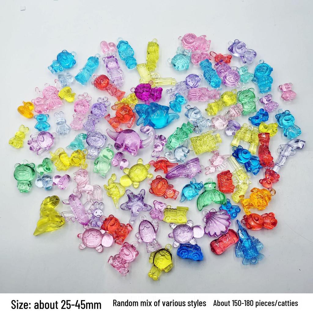 Acrylic Cartoon Rabbit Elf Crystal Bead Collection