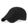 Summer Mesh Newsboy Letter Golf Driving Beret Hat Sun Cap Baseball Cap Cabbie Hat