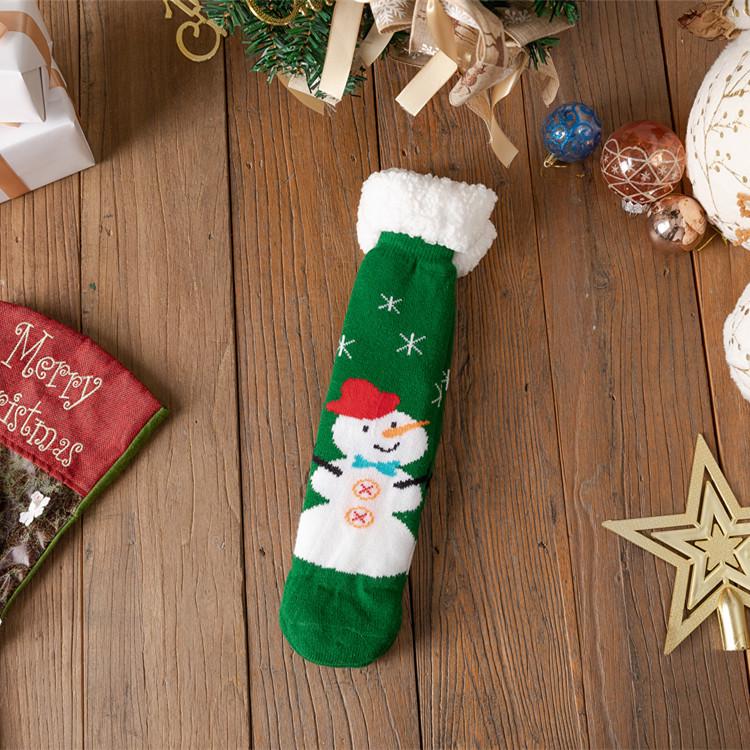 

Women s Winter Christmas Stockings: Cozy Mid-Calf Snow Socks with Velvet, Perfect for Home Sleeping
