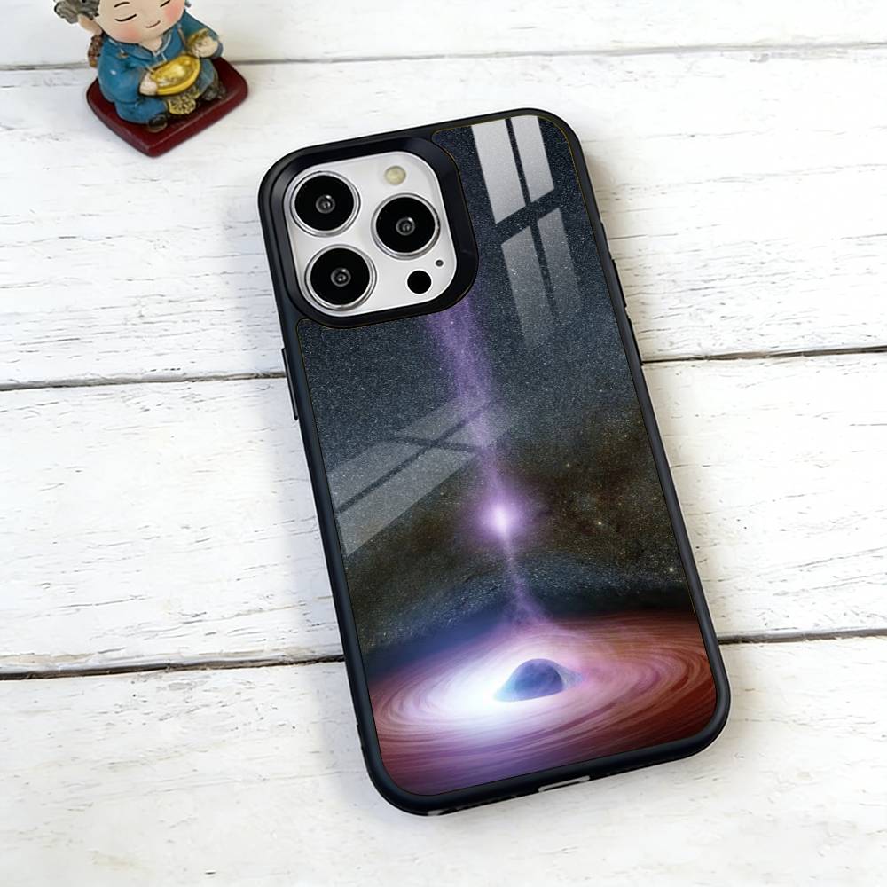 Tear Space Crack Collapse Phone Case For iPhone17,16,15,14,13,12,11 Plus,Pro Magnetic with Magsafe Wireless Charging