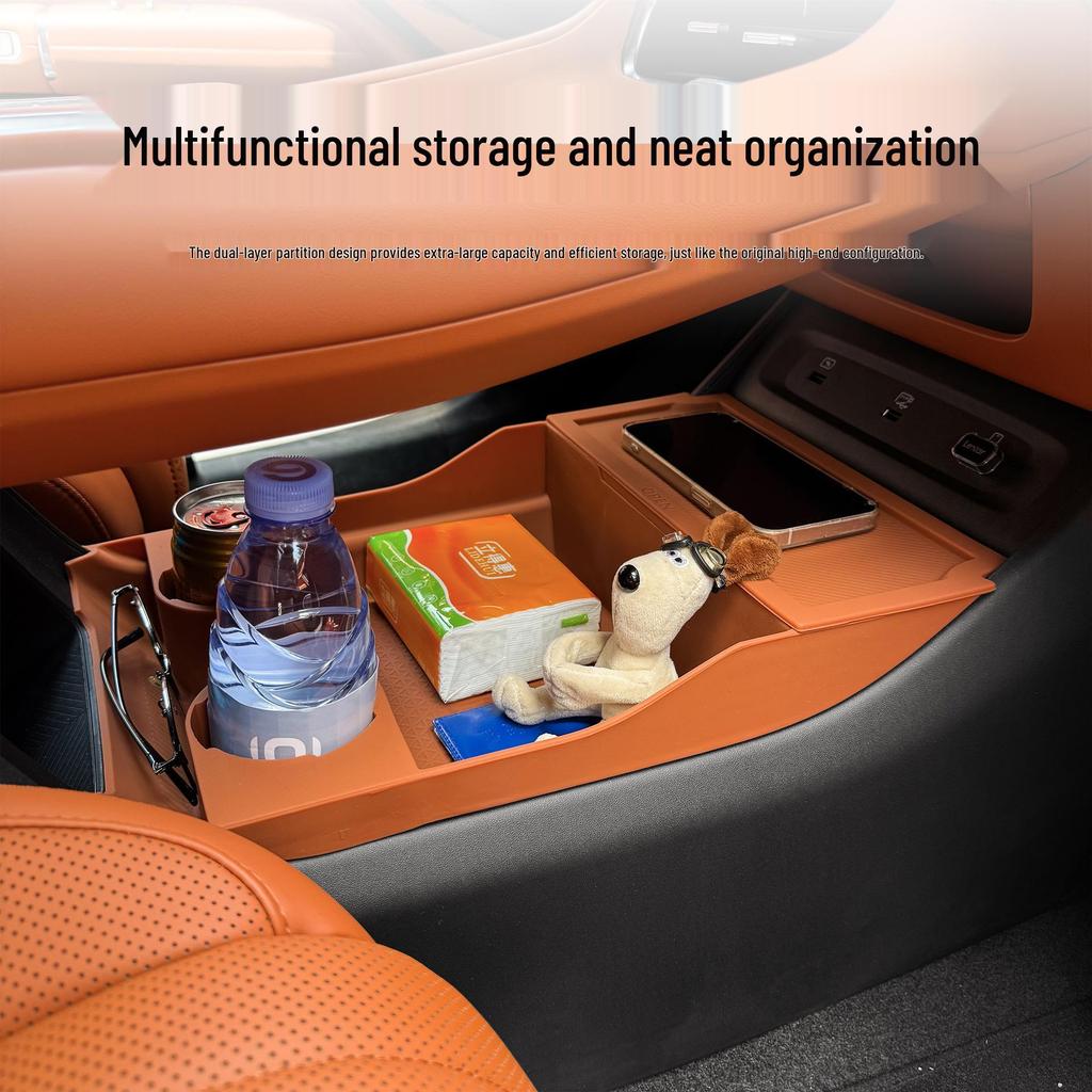 Changan Qiyuan Q07 Silicone Center Console Storage Box for Interior Upgrade