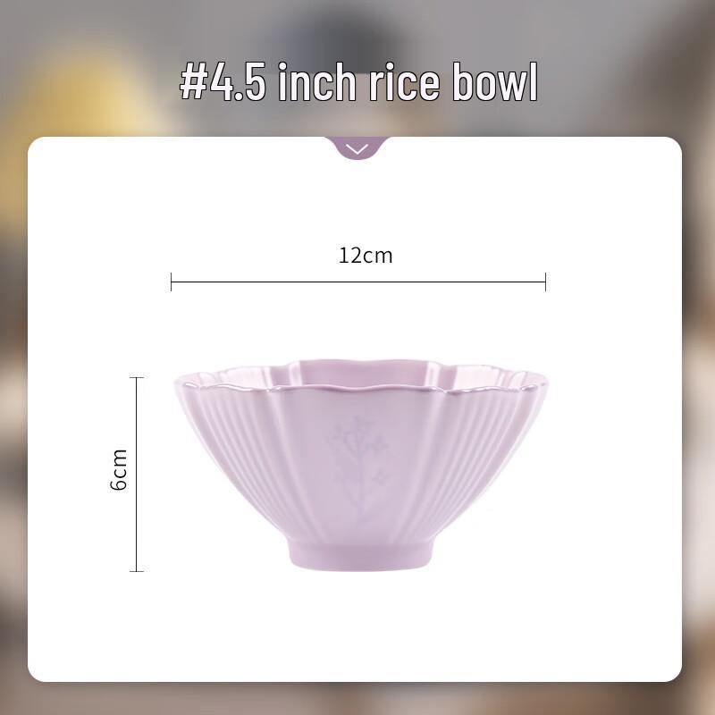 Mod Lanka Cute Nordic Lily of the Valley 8-inch Plate