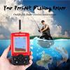 MUQZI Sports Accessory Lake Sea Fishing Smart Portable Fish Finder Depth Alarm Wireless Sonar Sensor