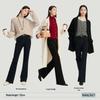 YERAD Women's Fleece-Lined High-Stretch Flared Jeans