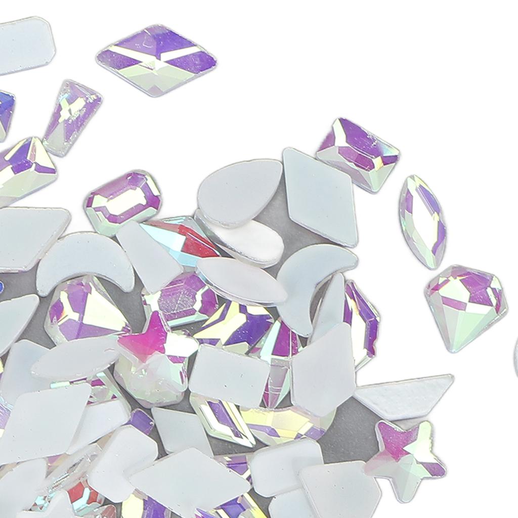 Nail Art Rhinestones Aurora Multipurpose Nail Diamonds for Home Salon Nail Art Schools