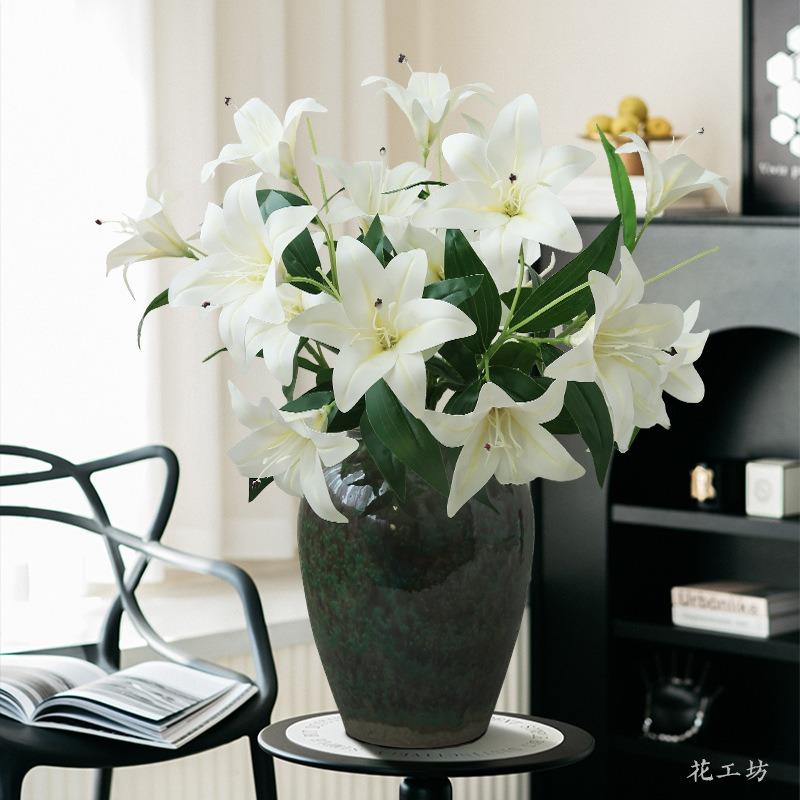 1 buc/Pachet Crin Decor Acasă Floare Artificială Decorațiune Profesională Hotel Modern Minimalist Mobilier Moale Ornamente Decorative