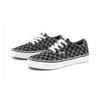 Vans Active Canvas Low Top Kids' Skateboarding Shoes Black Gray Checkerboard Teenagers VN0A3MWACOC