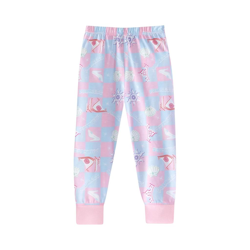 Disney Princess Girls Long-Sleeved Long Pyjama Set