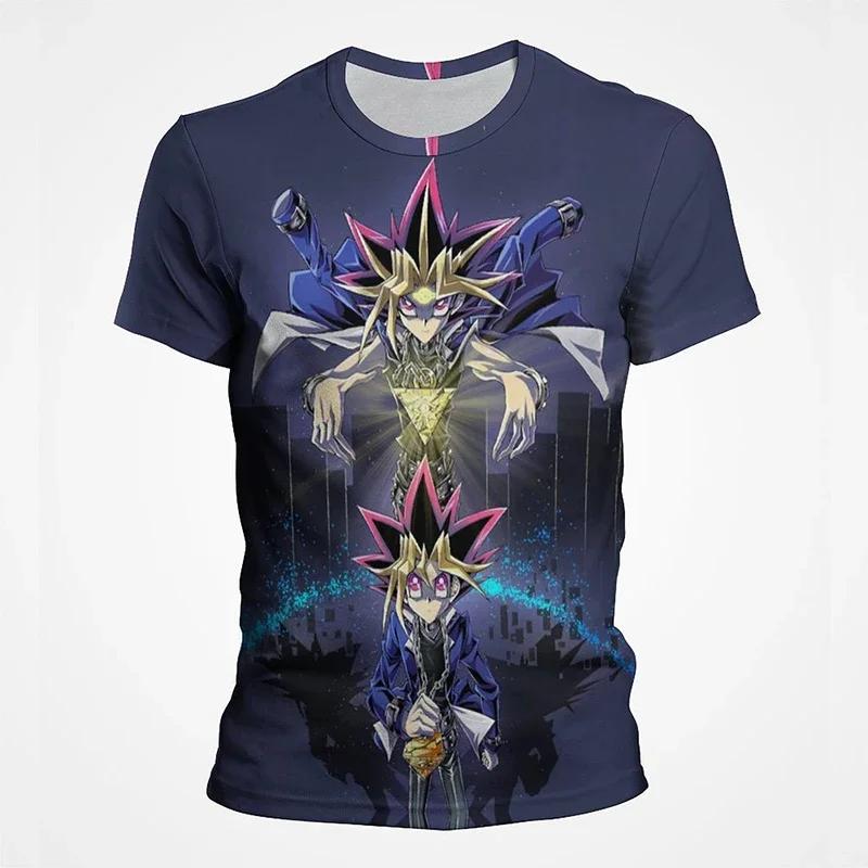 

Аніме Yu Gi Oh 3D-принт Футболки Чоловічі Жіночі Повсякденна Мода Вуличний Одяг Оверсайз Футболка з Коротким Рукавом Дитячі Футболки Топи Чоловічий Одяг XS