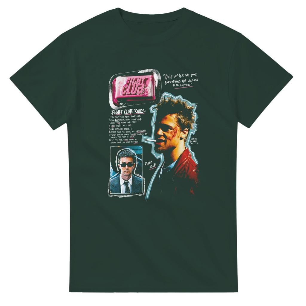 Fight Club Halftone Heavyweight Unisex Crewneck T shirt | Gildan® 5000