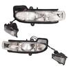 1 Pair LED Side Mirror Turn Signal Light 2038201321 Rearview Mirror LED Turn Light Replacement for Benz W463 W211 E320