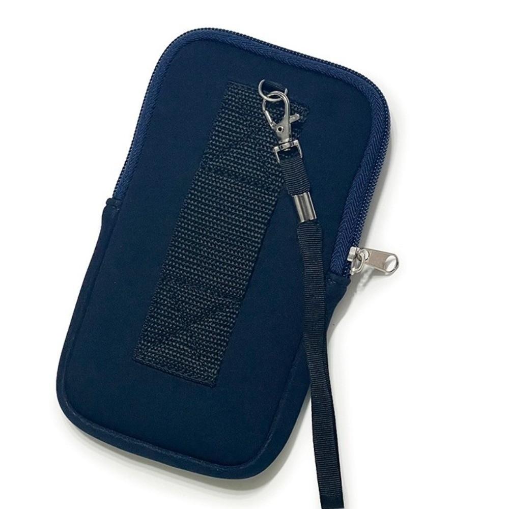 Neoprene Zipper Phone Bag Belt Wearing Phone Bag Pouch  Portable Power Source