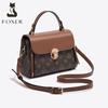 FOXER Große Retro-Schultertasche für Damen
