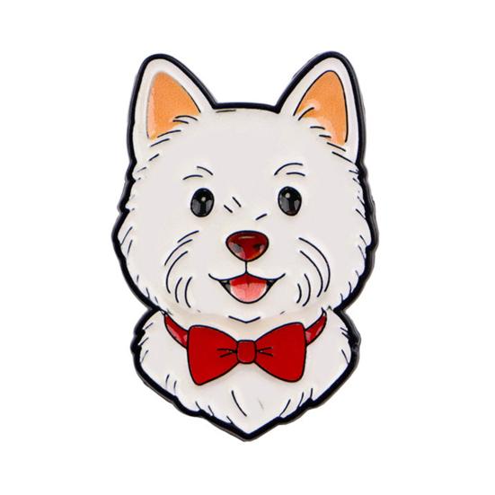 

Cute Dog Enamel Pin Funny Puppy Metal Brooch for Women Dog Lovers Lapel Pin Jewelry for Clothing Bag Hat Backpack Decoration D
