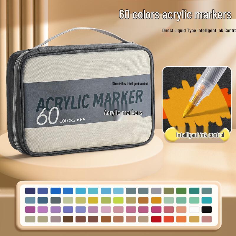 Soft Head Acrylic Marker Pen Set