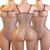 Body Calze Erotiche Senza Cavallo Per Sesso Donne Rete Nera Set Biancheria Intima Forata Costume Porno Sexy Rete Aperta Cavallo Set Lingerie