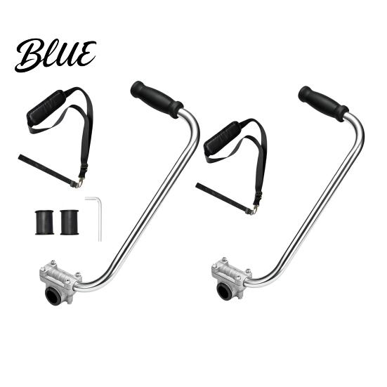 Lawn Edging Tool Handle Trimmer Handle Weed Eater Extension Ergonomic String with Clamp Reduces Arm Fatigue Back Strain for Yard Care Landscaping