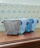 Clote Standing Pouch - Striped Blue