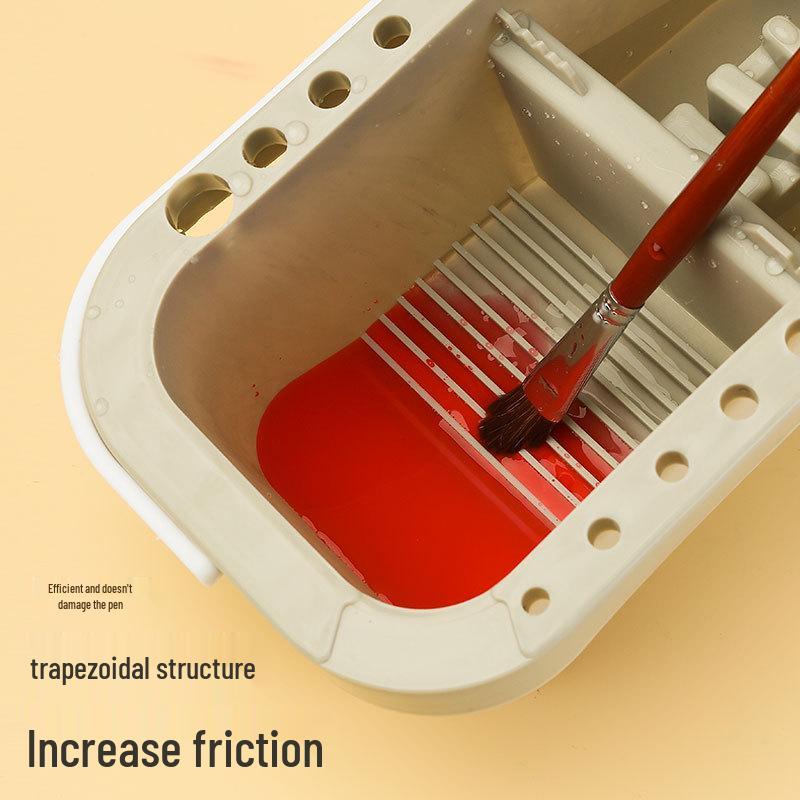 Multifunctional Paint Bucket and Palette Set for Art Students