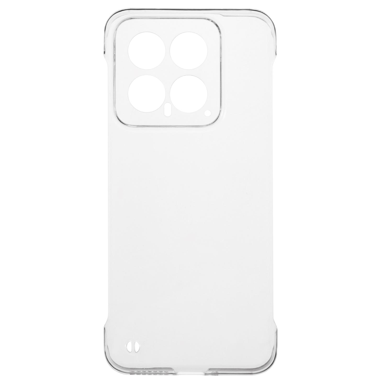 

For Xiaomi 14 Pro Frameless Case PC Phone Cover High Transparency A