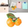 Refrigerator Magnet 3D Fruit Shape Resin Cute Decorative Multi Purpose Fridge Magnet Photo Props