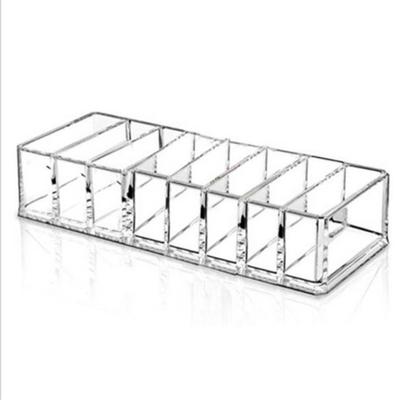 Suport de Toaletă Cosmetic Transparent din Plastic Lavabil Raft pentru Articole de Toaletă în Magazinul de Acasă