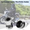 2pcs Motorbike Carburetor Intake Rubber Aluminum Manufacturing Technology Manifolds Boot Holder for Honda CX500 All 78-82