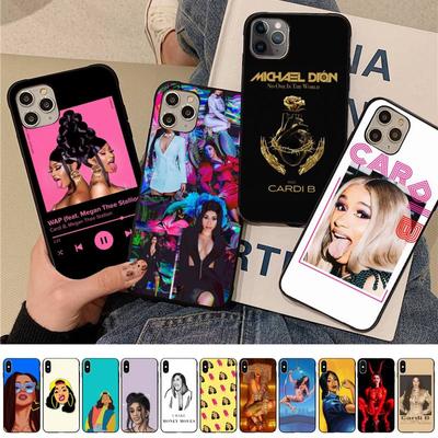 Coque de téléphone MaiYaCa Cardi B pour iPhone 11 12 13 mini pro XS MAX 8 7 6 6S Plus X 5S SE 2020 XR
