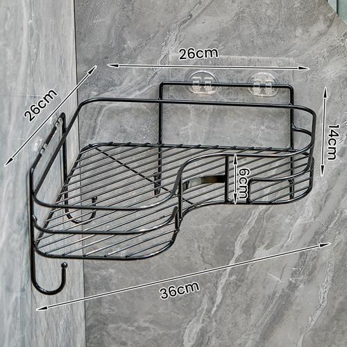 Golden Bathroom Triangle Storage Rack Corner Wall Mounted Washbasin Bathroom Storage Rack Bathroom Accessories Corner Shelf