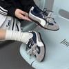 2025 Spring and Autumn New Retro European and American Style Light and Versatile Sports and Leisure Shoes Forrest Gump Shoes Leather German Training S